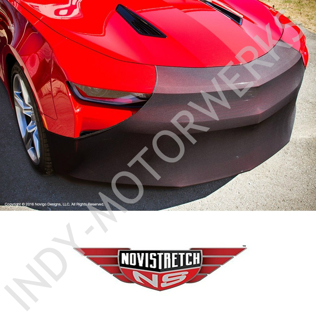 CAMARO NOVISTRETCH FRONT + MIRROR BRA HIGH TECH STRETCH MASK COMBO FITS: 6th GEN