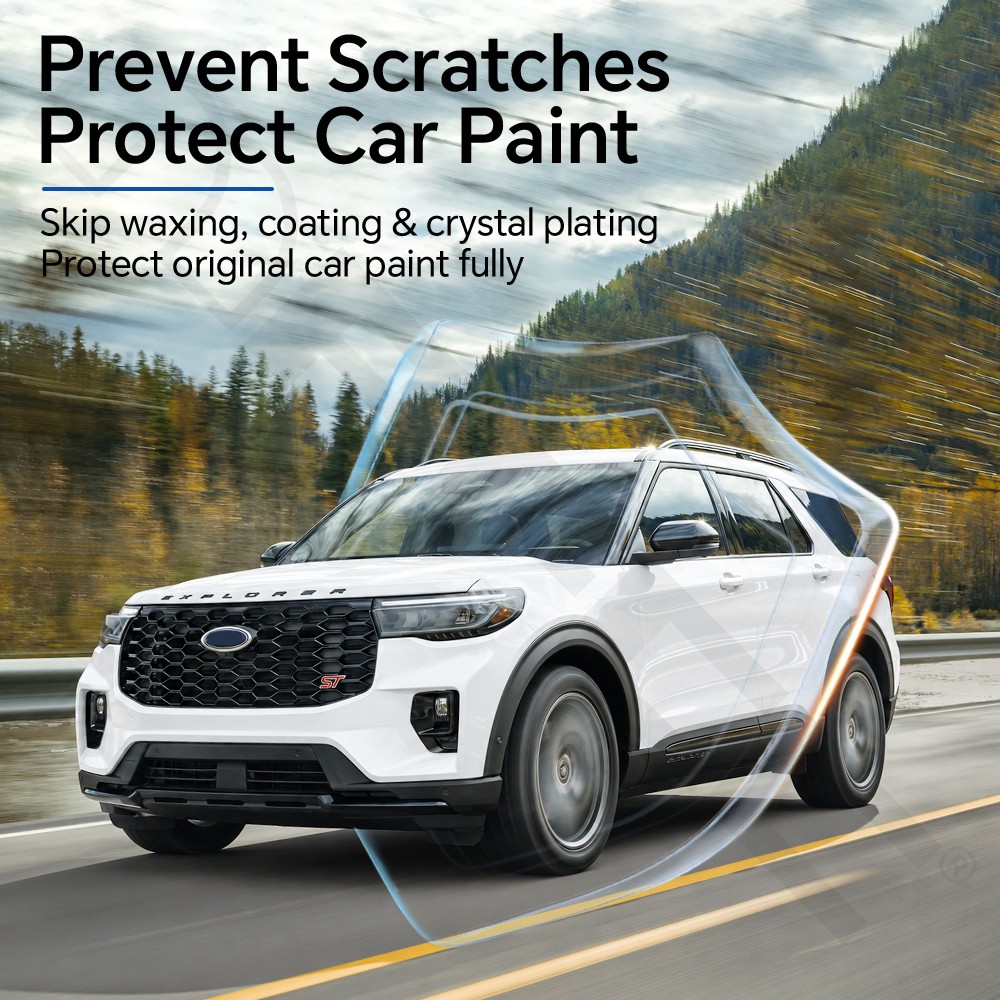 For Ford Explorer 2025-2026 Gloss Rearview Mirror Precut Paint Protection Film