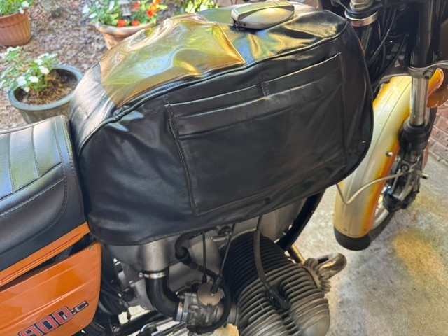 Vintage BMW R Series Parts Accessorotes – Gas Tank Bra Cover