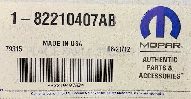 FITS 2007-2011 DODGE NITRO COVER KIT FRONT END 82210407AB – NEW OEM 82210407AB