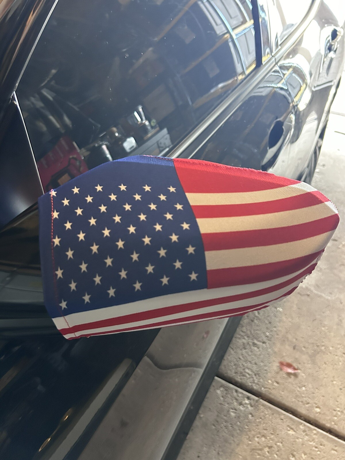 American Flag Side View Mirror Covers (Set of 2) NIB Car Bra U.S. Seller