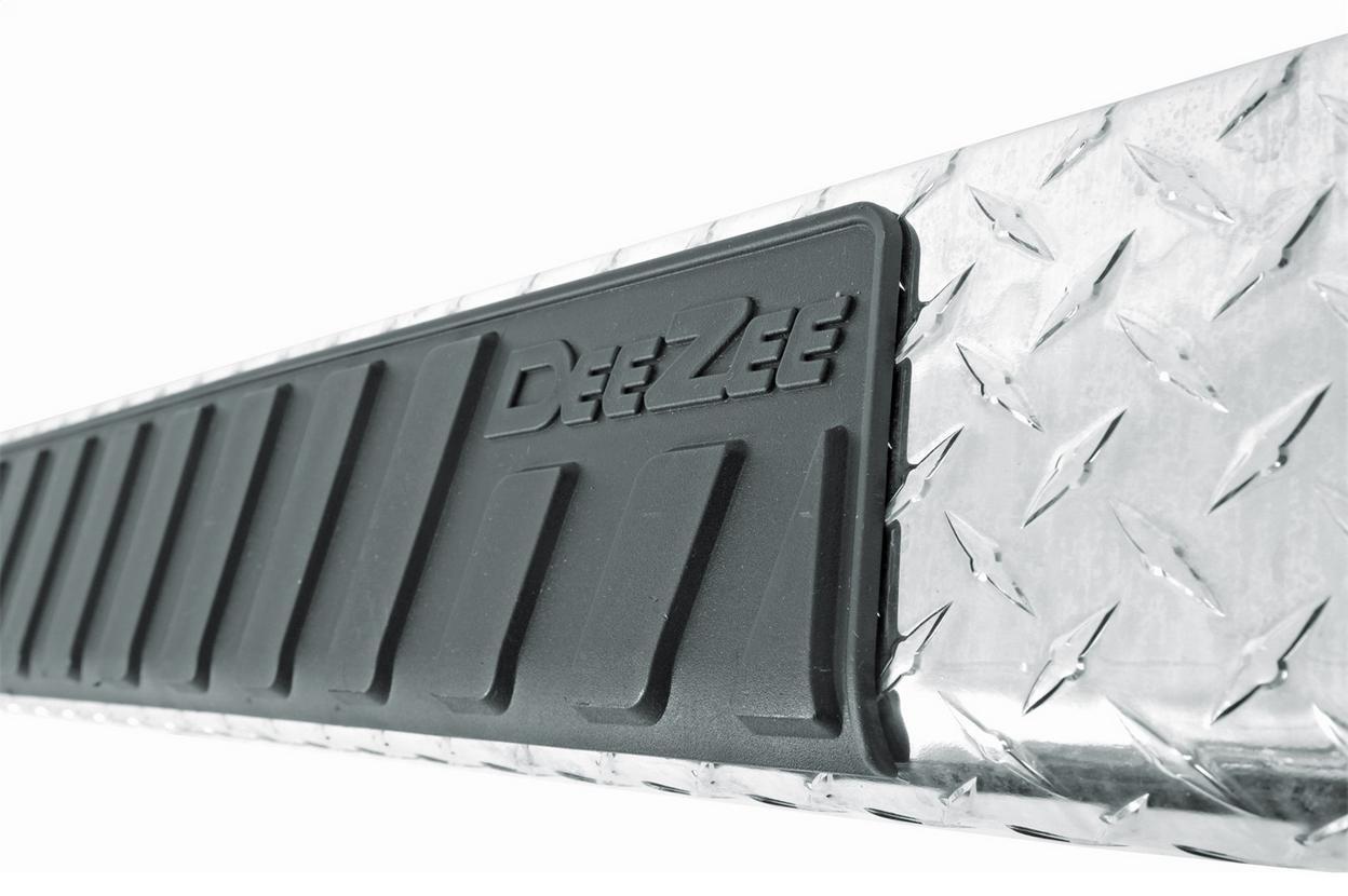 Dee Zee Brite-Tread Aluminum Side Step 6 in. Oval Cab Length +BKTX/NB/OVAL6 BRIT