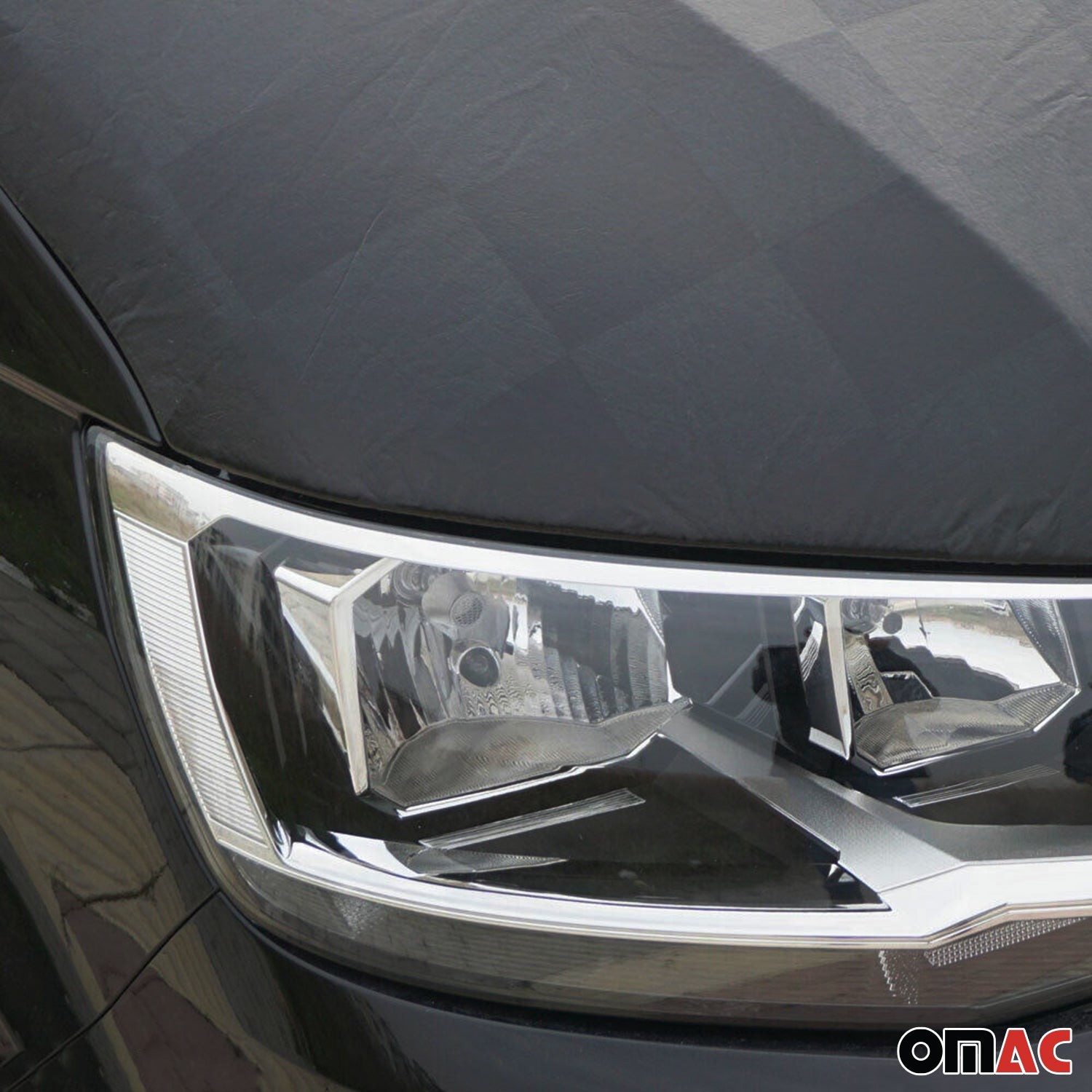 Car Bonnet Mask Hood Bra for RAM ProMaster 2014-2022 Full Coverage Chequered