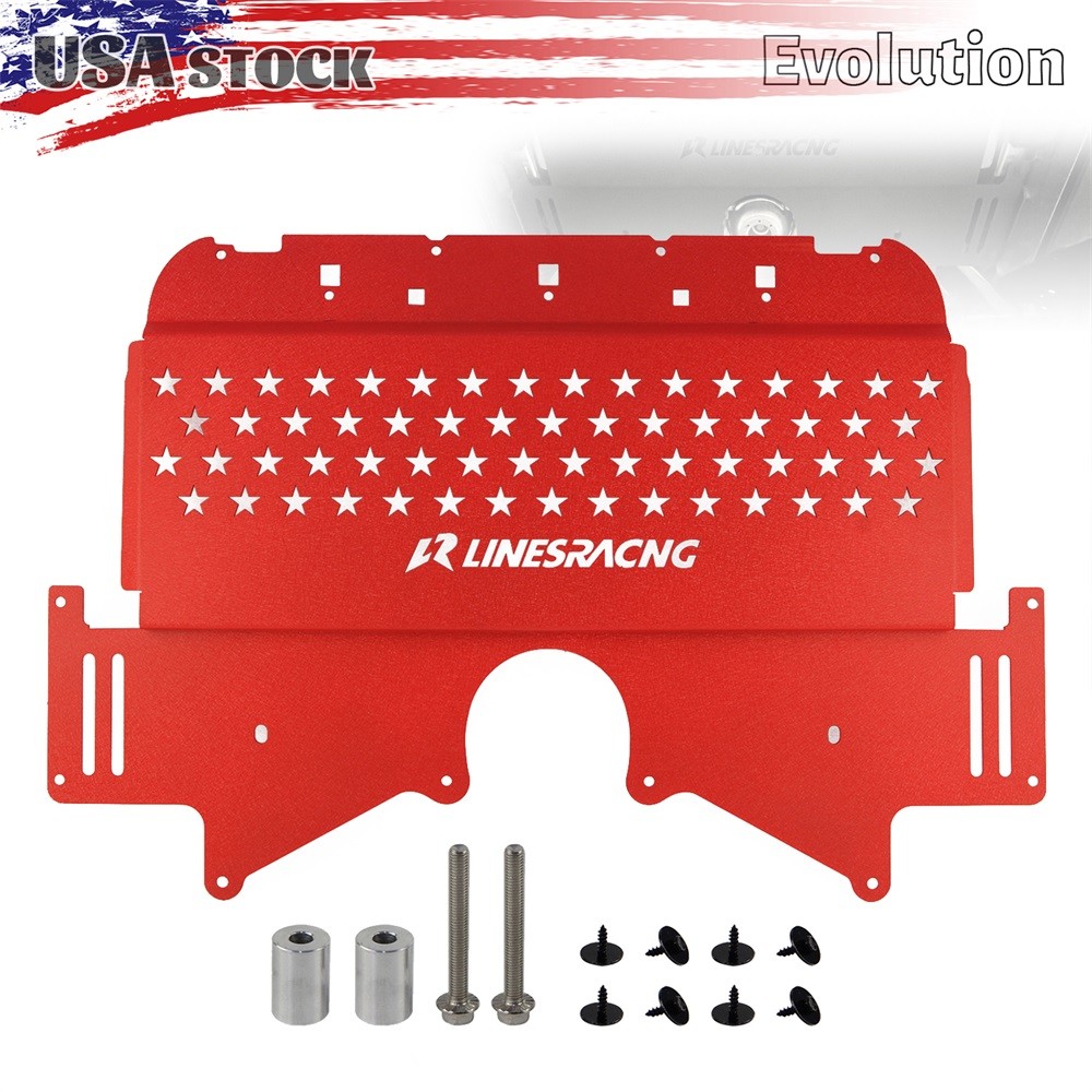 Aluminum Oil Cooler Skid Plate for BWM G81 G82 G87 M2 M3 M4 3.0L Turbocharged