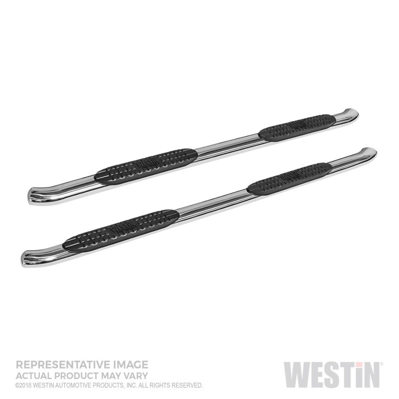 Westin Pro Traxx 4in Oval Nerf Bars Silverado Sierra 1500 19+ Polished 21-24130