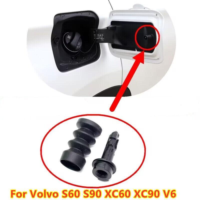 Fuel Tank Cover Door Buckle Motor Spring Lock Latch For Volvo S60 S90 XC60 XC90