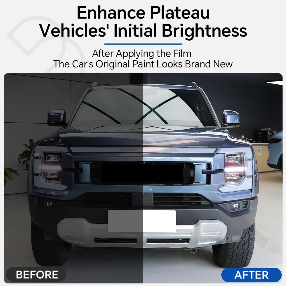 Matte Full Car For BYD SHARK 2024-2025 PRO PreCut PPF Kit Paint Protection TPU