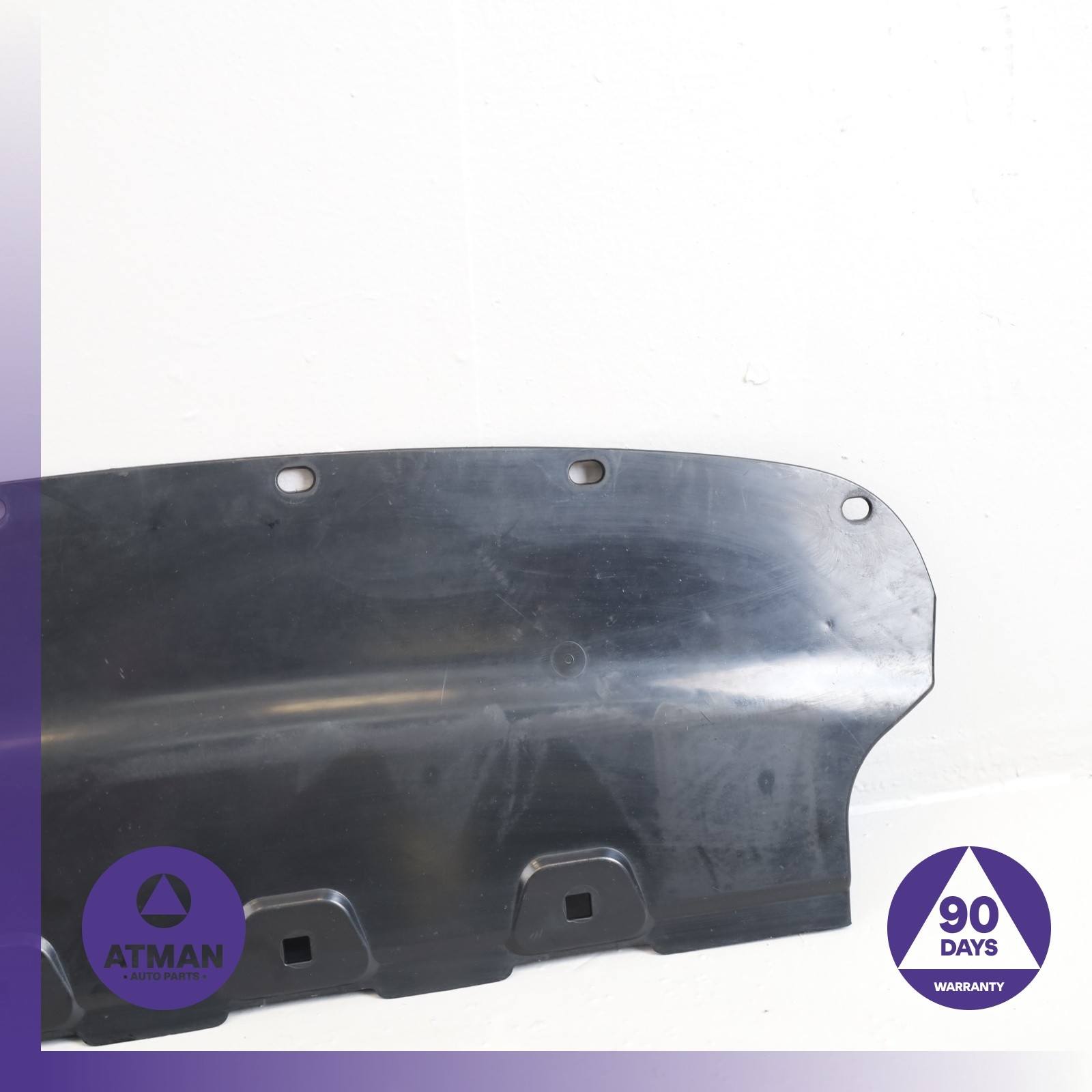 2011 BMW F10 528i Rear Bumper Splash Shield Valance Panel Cover OEM
