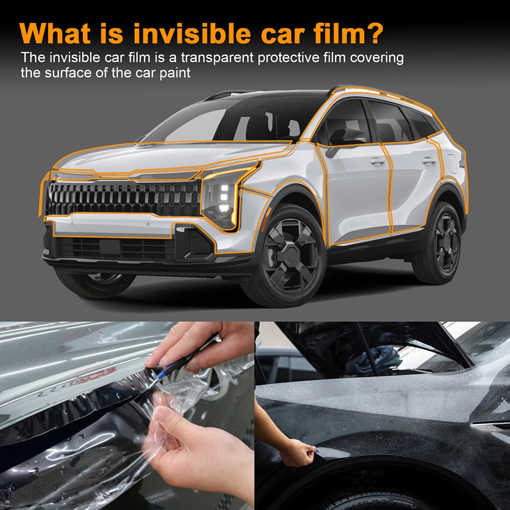 For Kia Sportage 2026-2027 Headlights Precut Paint Protection Film PPF Blacken