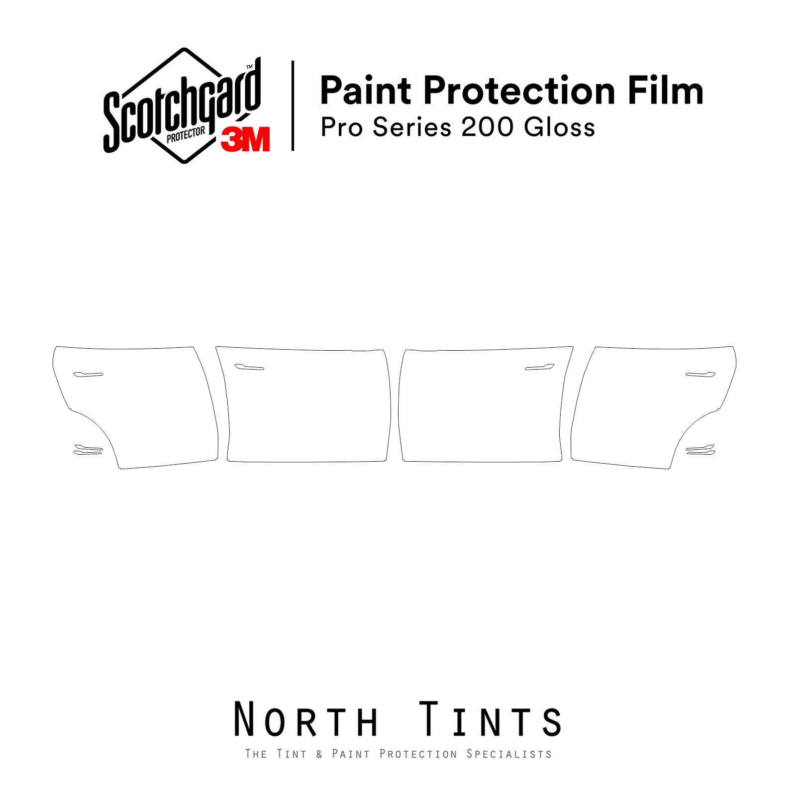 Tesla Model Y Juniper 2025 3M PRO Series PreCut Paint Protection Film PPF Kit