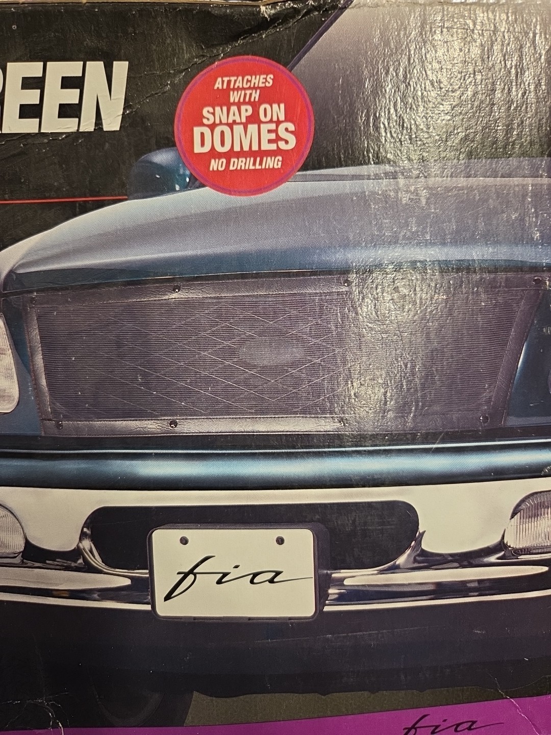FIA WF922-14 Custom Fit Winter Front Bug Screen For 08-10 F550 Super Duty