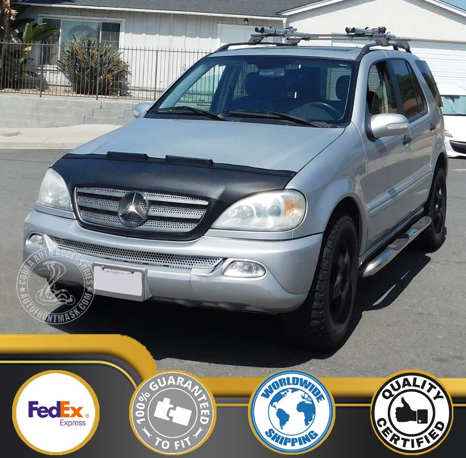 Bonnet Hood Bra Fits MERCEDES ML W163 1998 1999 2000 2001 2002 2003 2004 2005