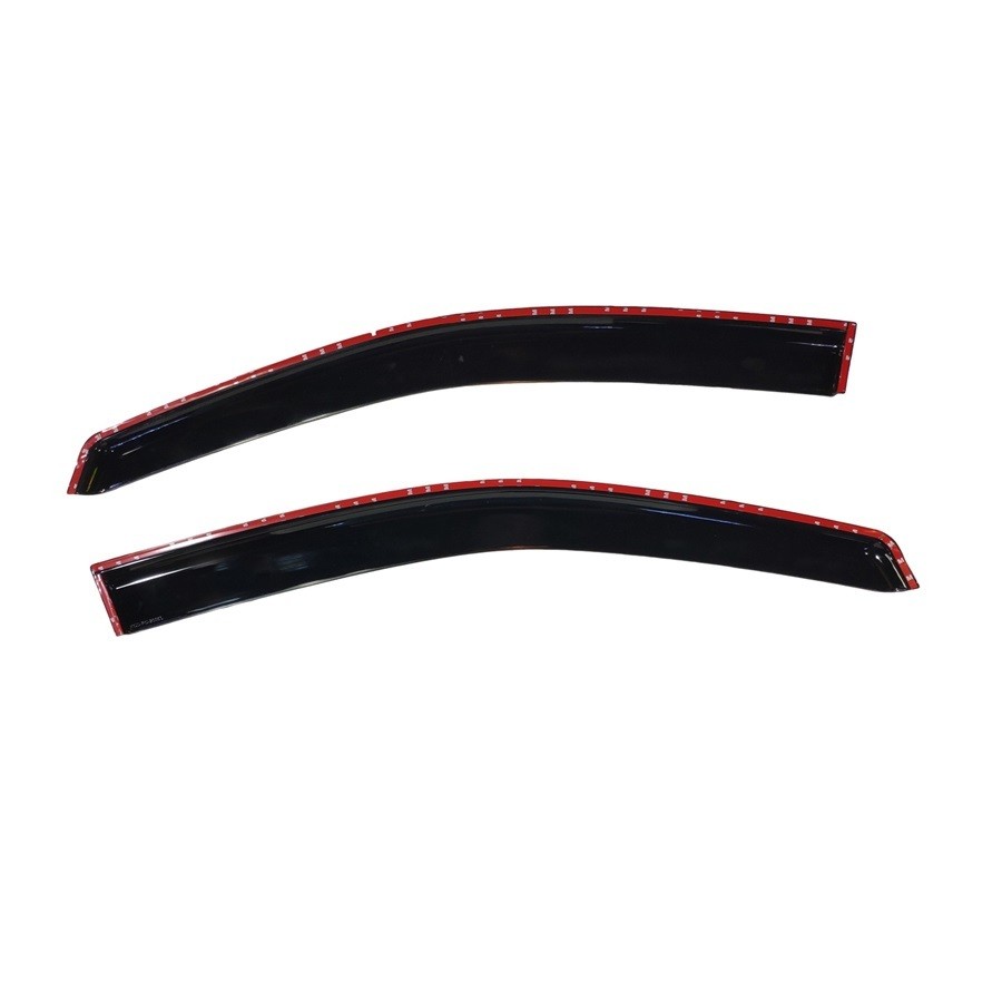 2PC Front Weather Shield Window Visor for Ford Ranger Dual Cab PX123 2012-22