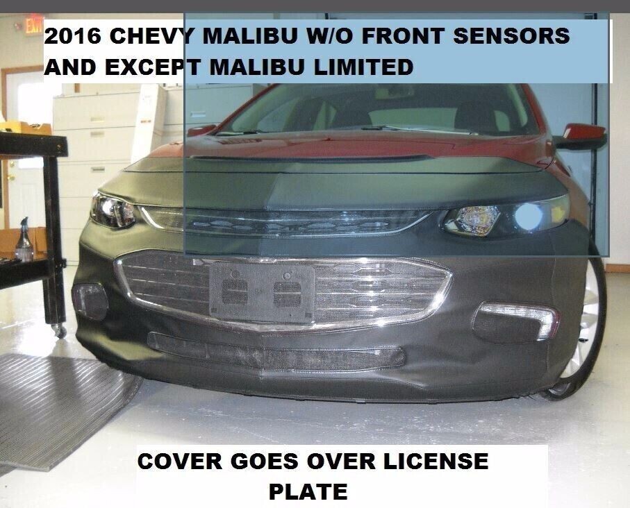 Lebra Front End Mask Bra Cover for 2016 2017 2018 Chevy Malibu w/o Front Sensors