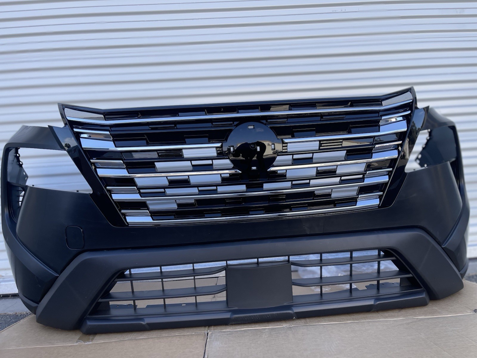 For Nissan Rogue 2024-2025 Front Bumper Complete Assembly SET 8 Pieces