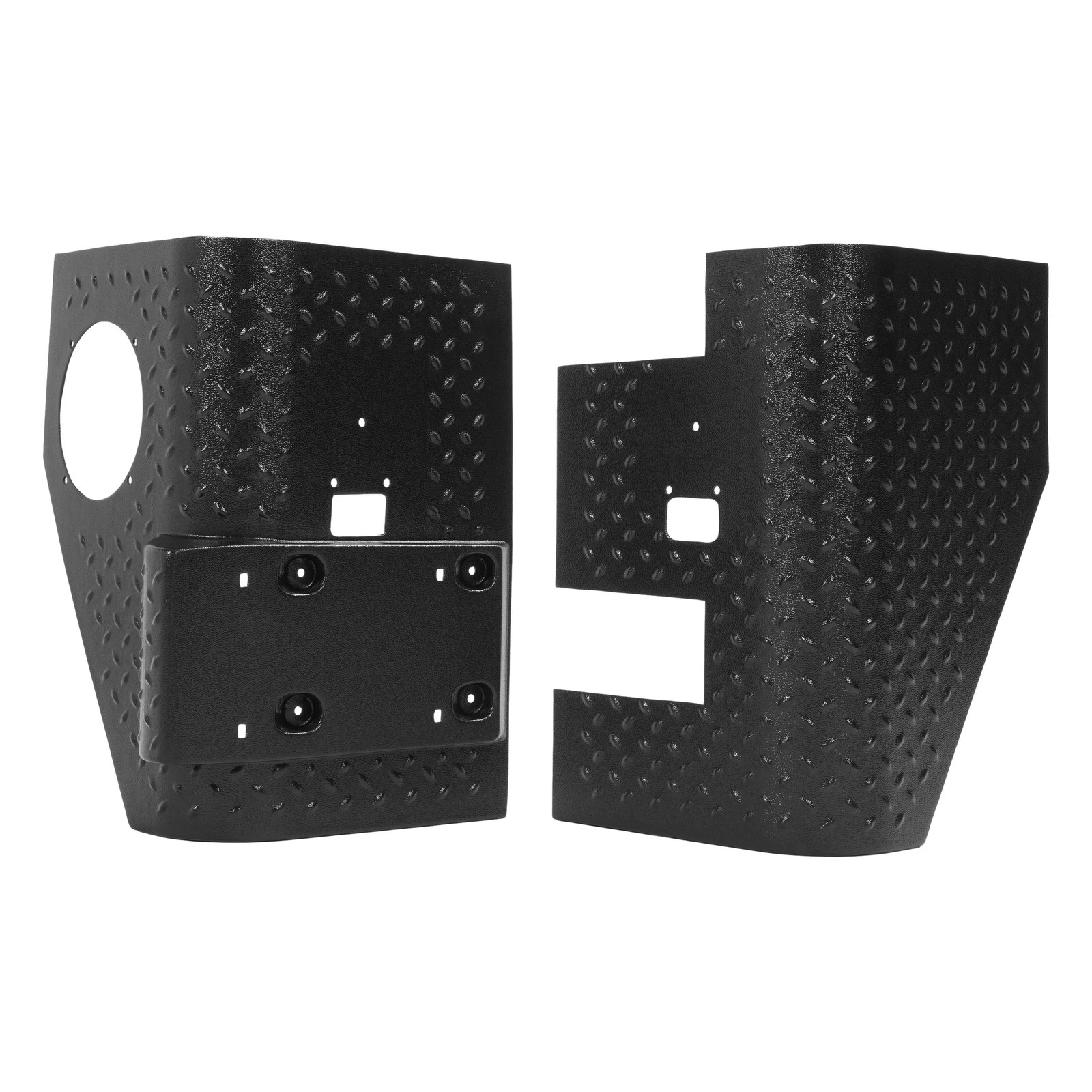 For 1997-2006 Jeep Wrangler TJ Rear Body Armor Corner Guard Cover Textured