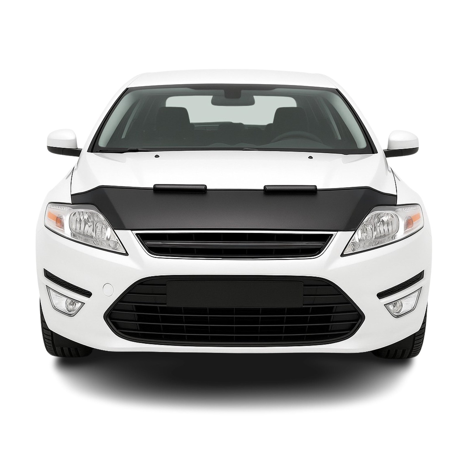 Car Bonnet Mask Hood Bra for Ford Mondeo 2014-2022 Black 1 Pc
