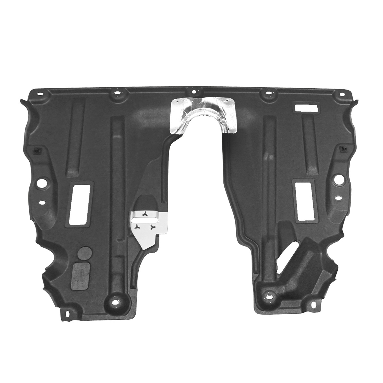 FO1228179 New Front Rearward Undercar Shield Fits 2017-2020 Fusion CAPA