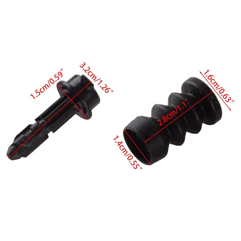 2PC Fuel Tank Filler Lock Snap Spring Buckle For MINI Cooper BMW X1 X2 X3 X6 Z4