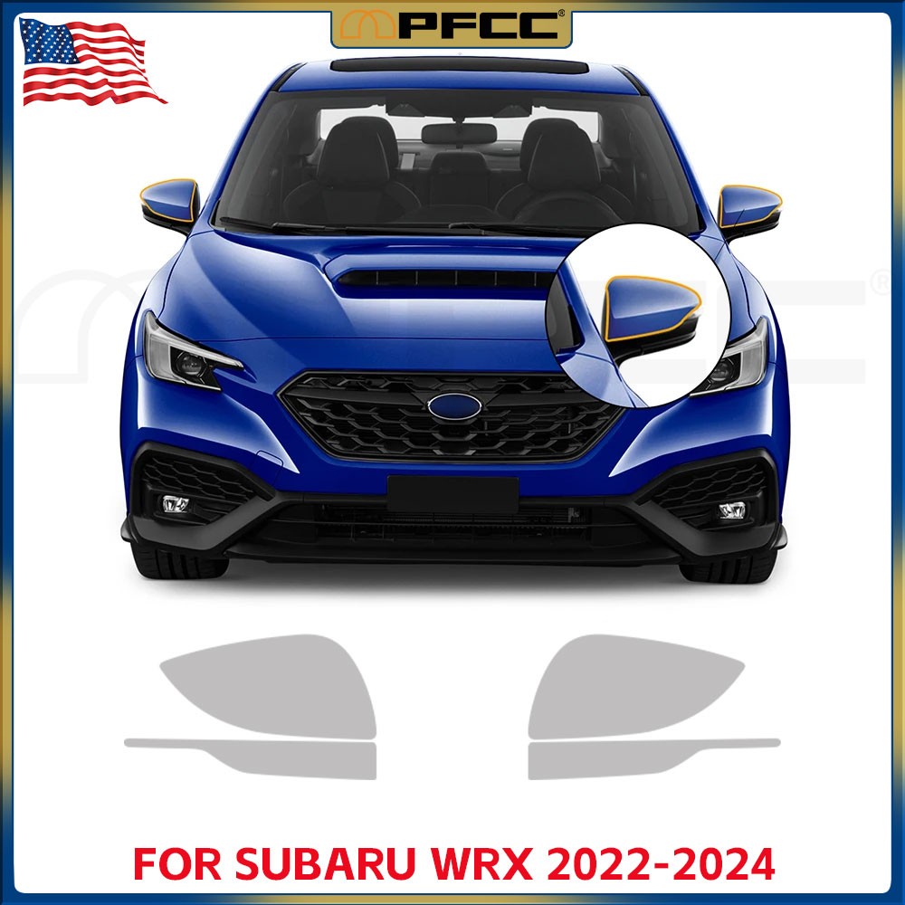 For Subaru WRX 2022-2024 Rearview Mirror Precut Paint Protection Film Clear PPF