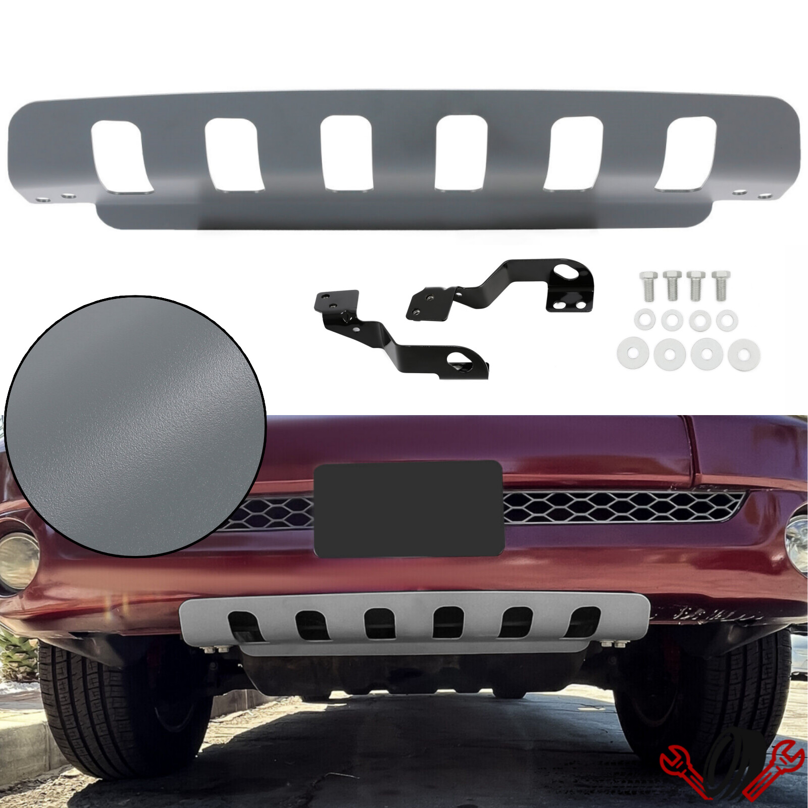 Front Skid Plate Lower Guard Plate Replacement For Toyota Tundra Sequoia 03-07