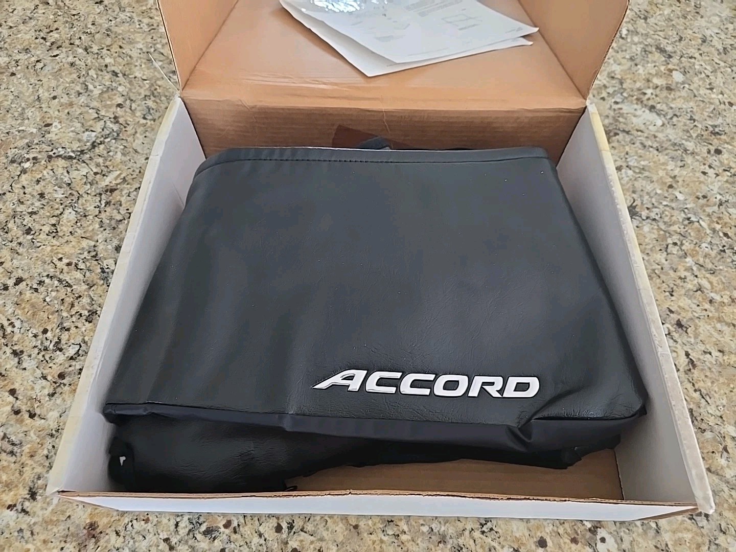 NOS OEM GENUINE Honda Accord 2DR 2001-2002 Full HOOD BUMPER Bra 08P35-S82-100H