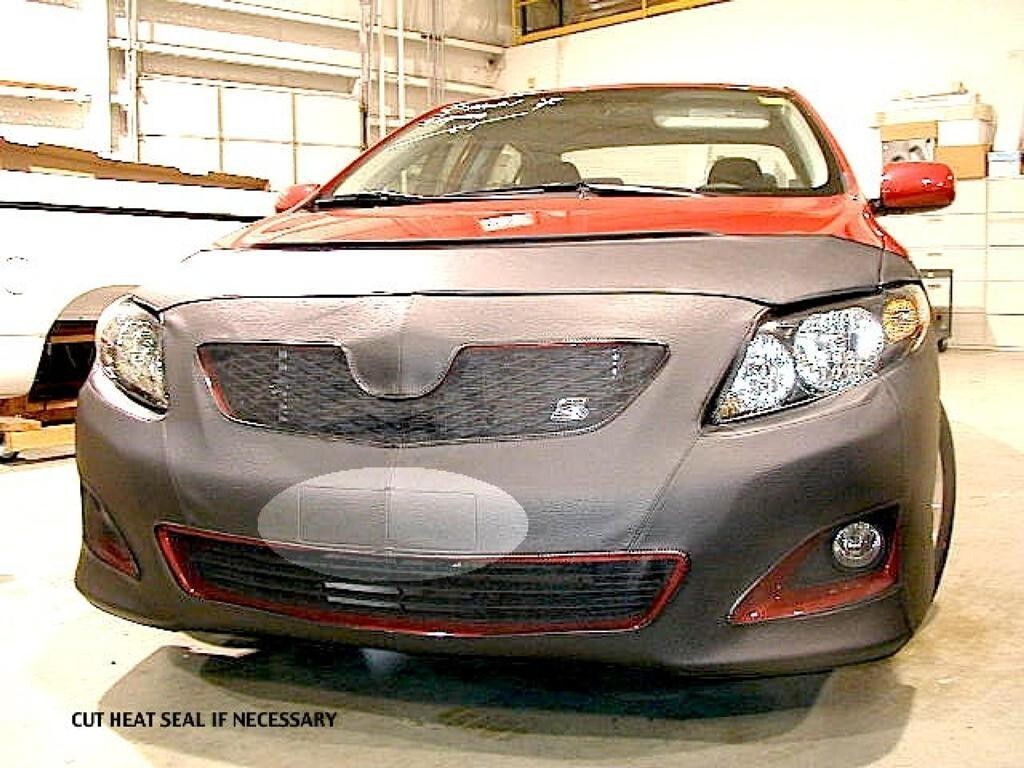 Lebra Front End Mask Bra Bumper Hood Cover for 2009 2010 Toyota Corolla LE XLE