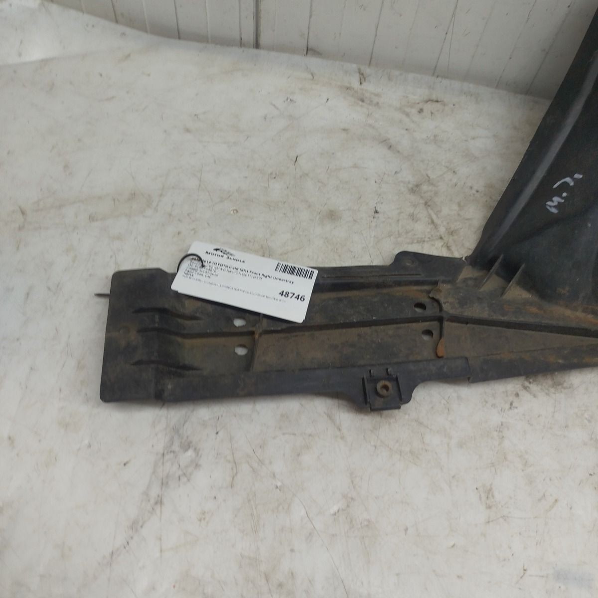 2016-2019 TOYOTA C-HR MK1 Front Right Undertray 51443-F4010