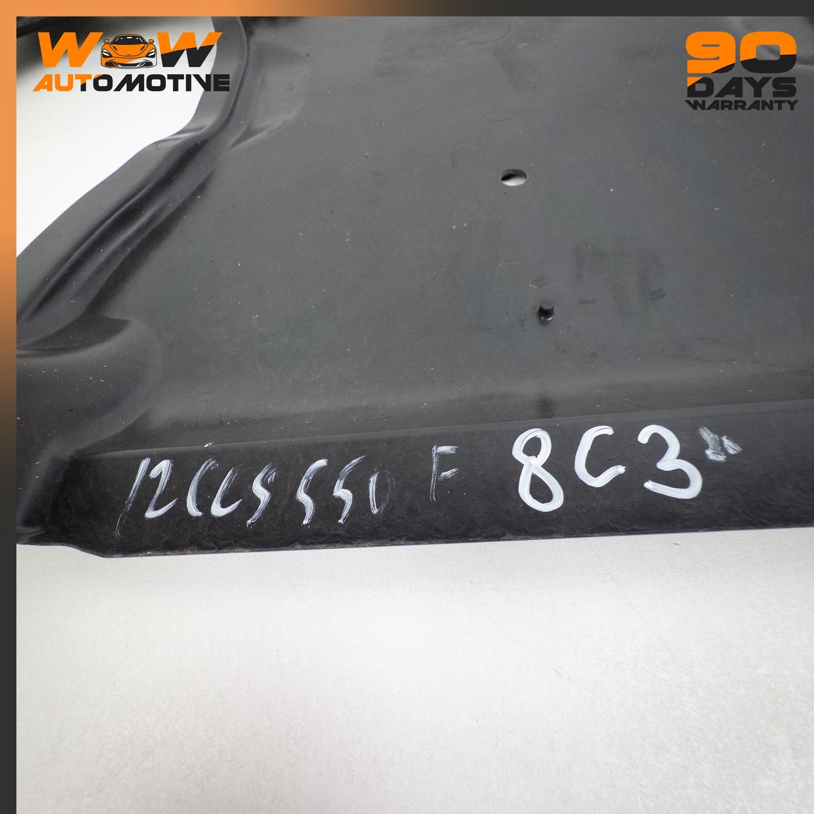 08-18 MERCEDES-BENZ CLS550 C350 REAR LOWER UNDER ENGINE SPLASH SHIELD COVER OEM