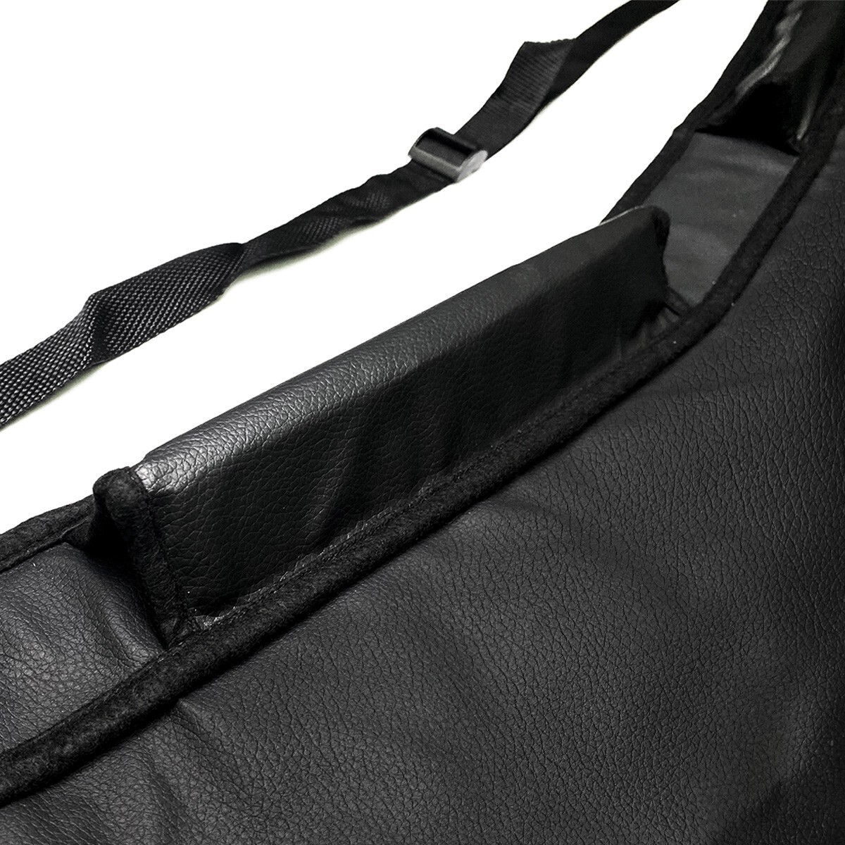 Black Car Bonnet Hood Bra Protector Mask Cover For Toyota Corolla 2009-2013