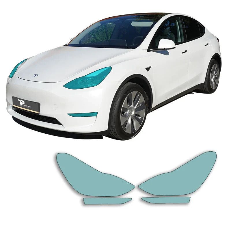 Tesla model Y Headlight + Fog lights PPF 20-25