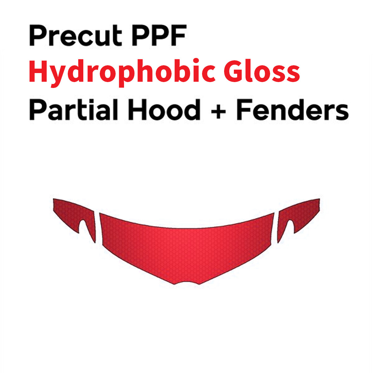 PreCut PPF Paint Protection Film DIY Clear Bra for Toyota Corolla iM 2017-2018