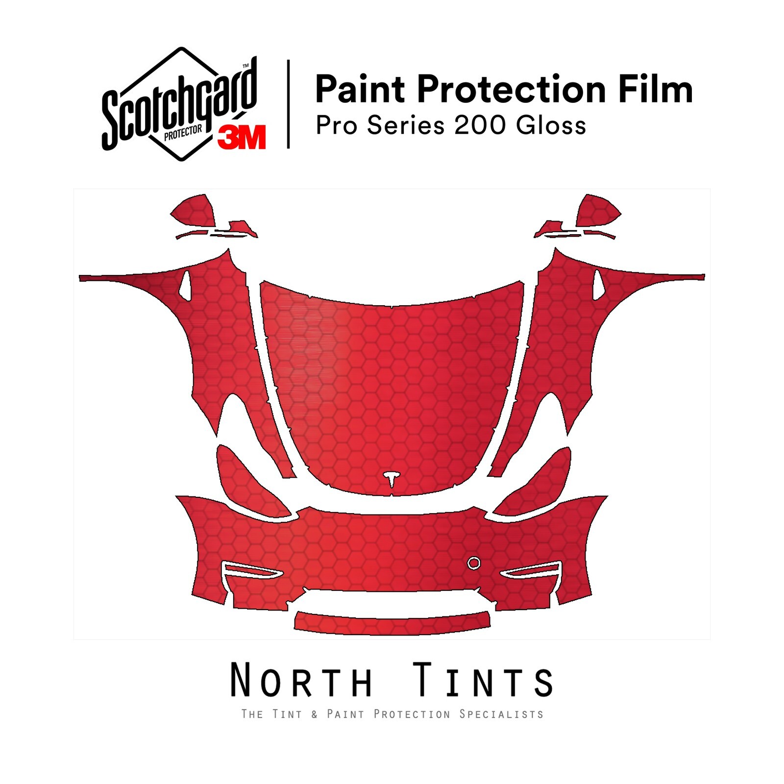 Tesla Model Y 2023-2024 3M PRO Series PreCut Paint Protection Film Clear Bra PPF
