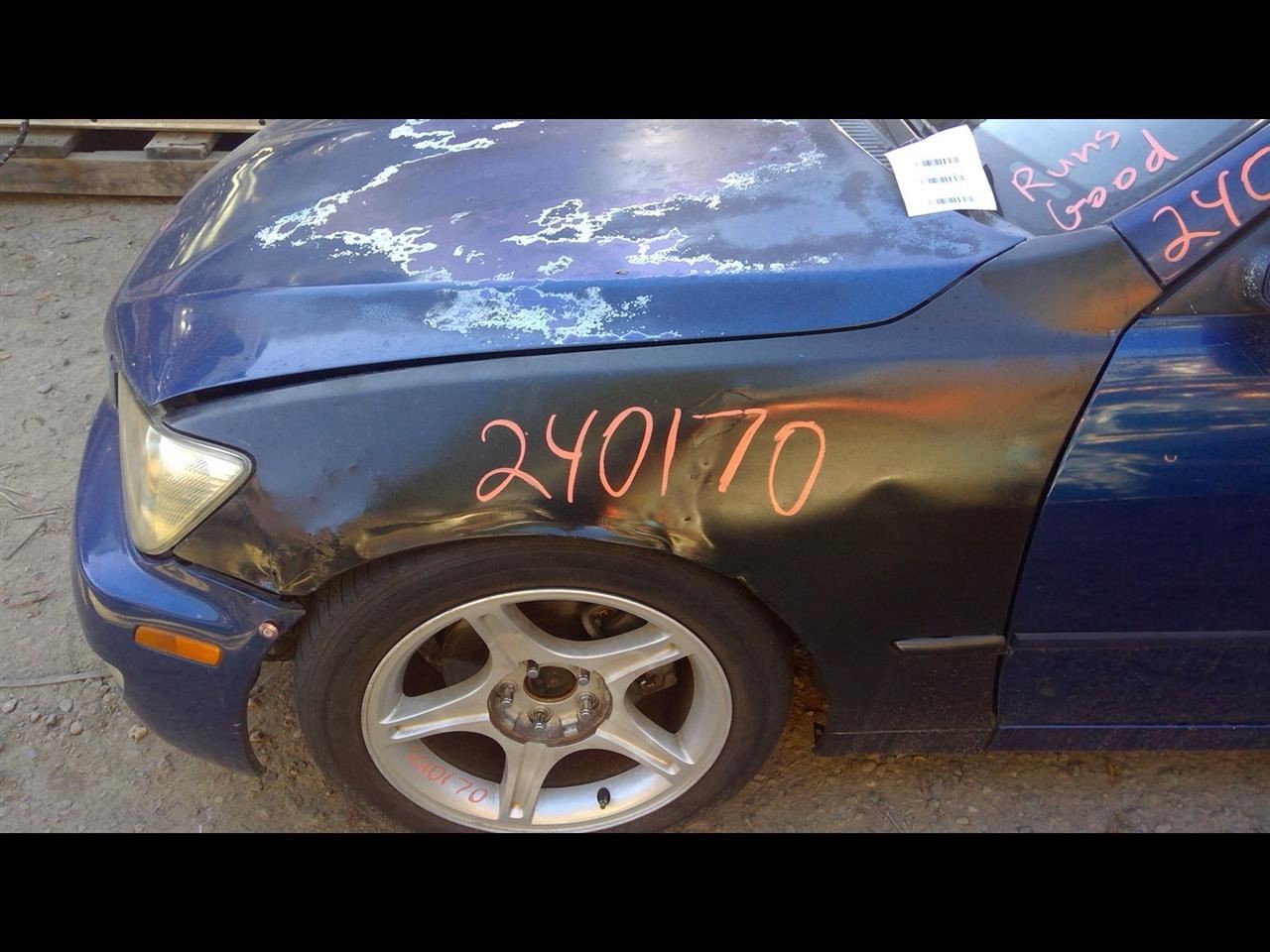 2001 LEXUS IS300 3.0L COWL VENT PANEL