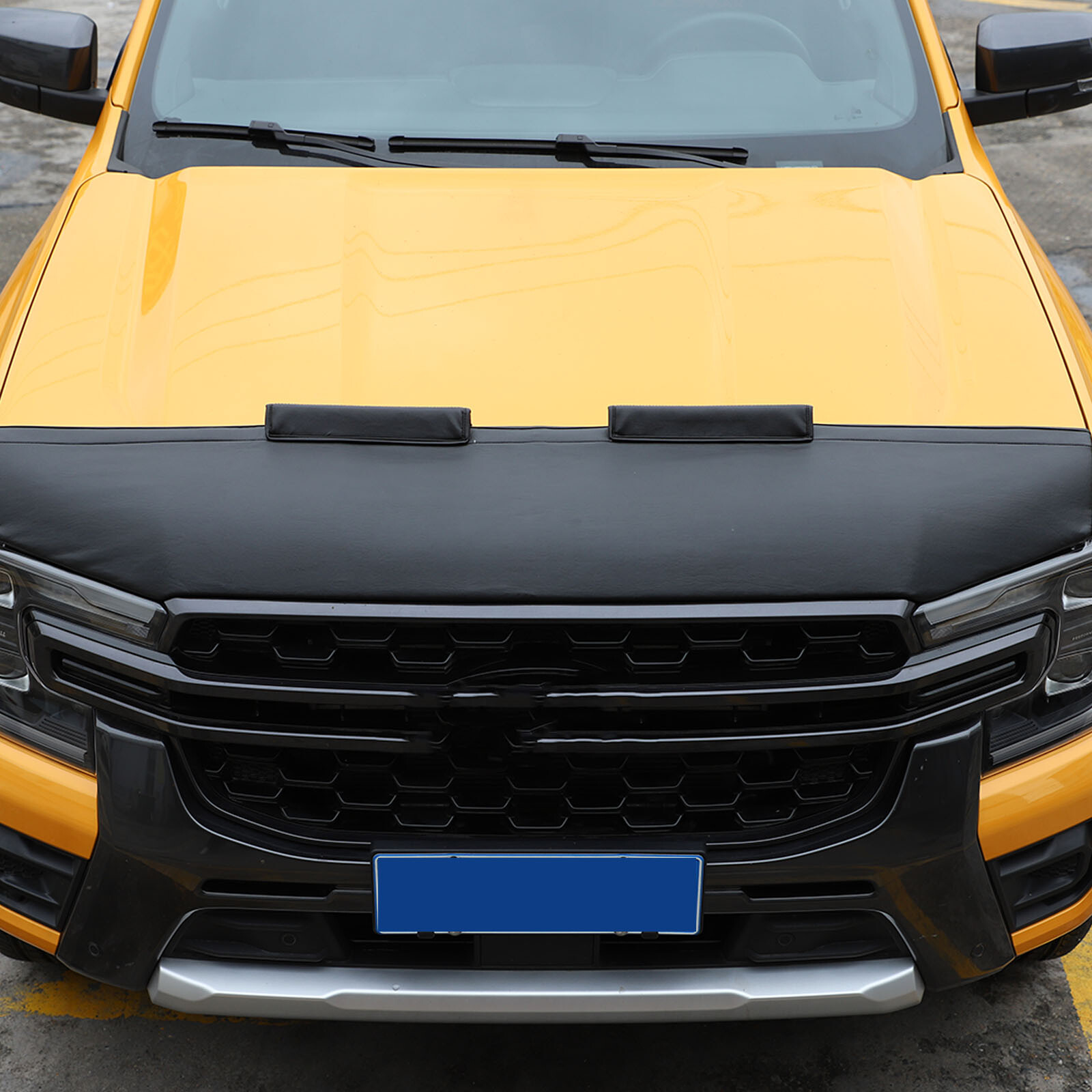 Front Hood Bonnet Mask Hood Bra Engine End Bra Protector Fits Ford Ranger 2024+