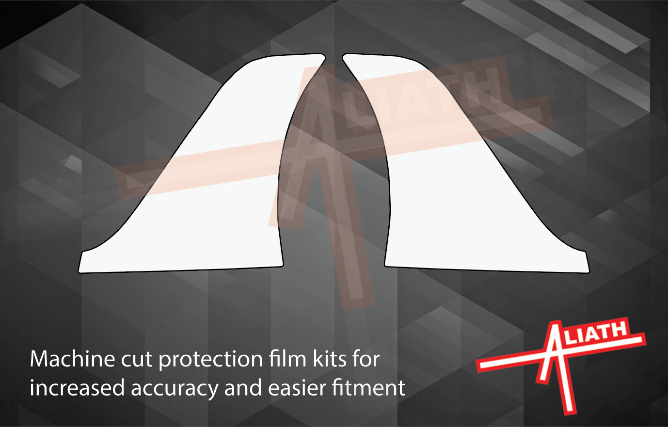 Fit Aston Martin Zagato Front Wing Arches Stone Chip Guard Paint Protection Film