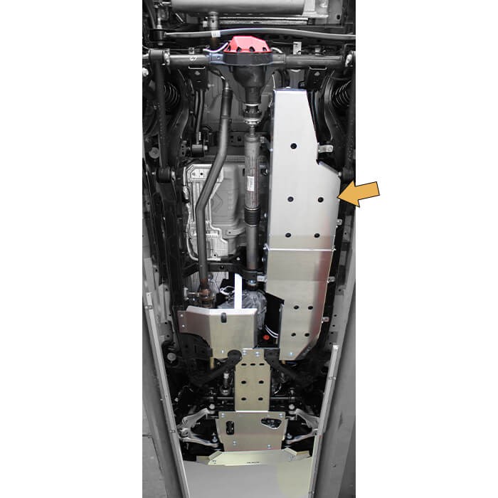 Asfir 4×4 599670 Fuel Tank Skid Plate for 21-26 Ford Bronco 2.3/2.7