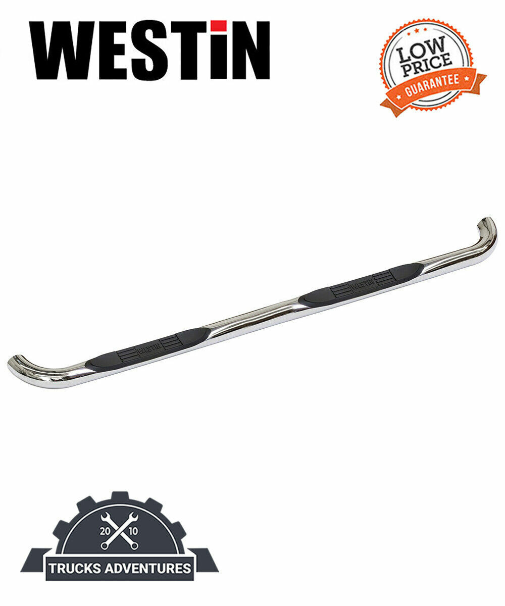 Westin 23-3550 E-Series 3 Round Nerf Step Bars Fits 1500 1500 Classic Ram 1500