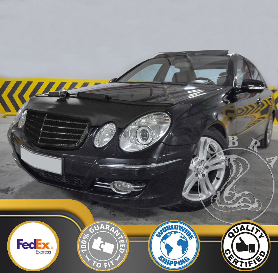 Car Bonnet Hood Bra For MERCEDES E Class W211 2003 2004 2005 2006 2007 2008 2009