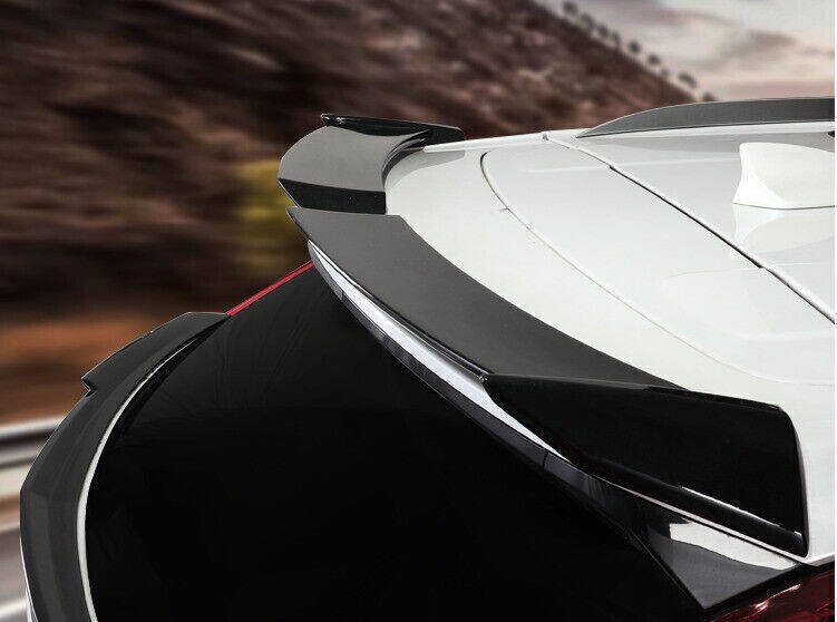 For Cadillac XT4 2019-2025 abs Black Rear Spoiler Tail Trunk Lip Wing Bar 1pcs