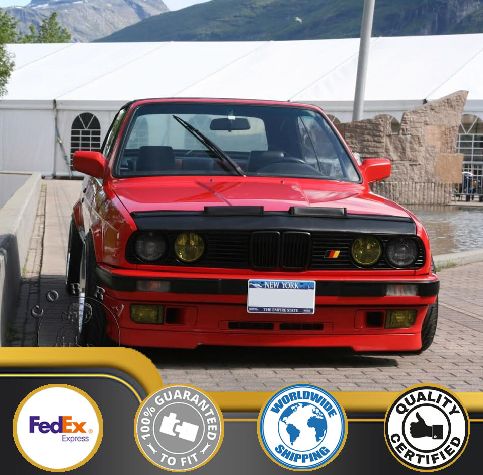 Car Bra Hood Bonnet Mask Fits BMW 3 E30 1984 1985 1986 1987 1988 1989 1990 1991
