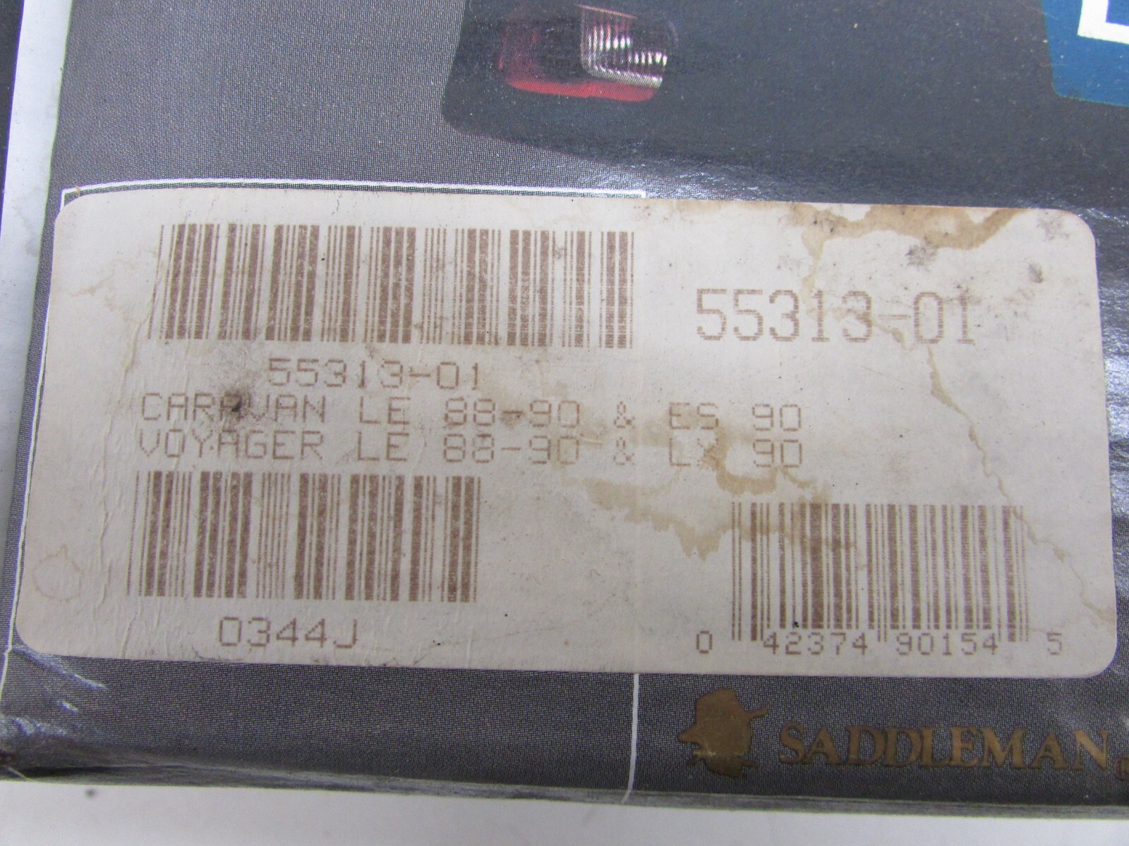 NOS! SADDLEMAN LeBra CUSTOM FRONT COVER FOR 88-90 DODGE CARAVAN PLYMOUTH VOYAGER