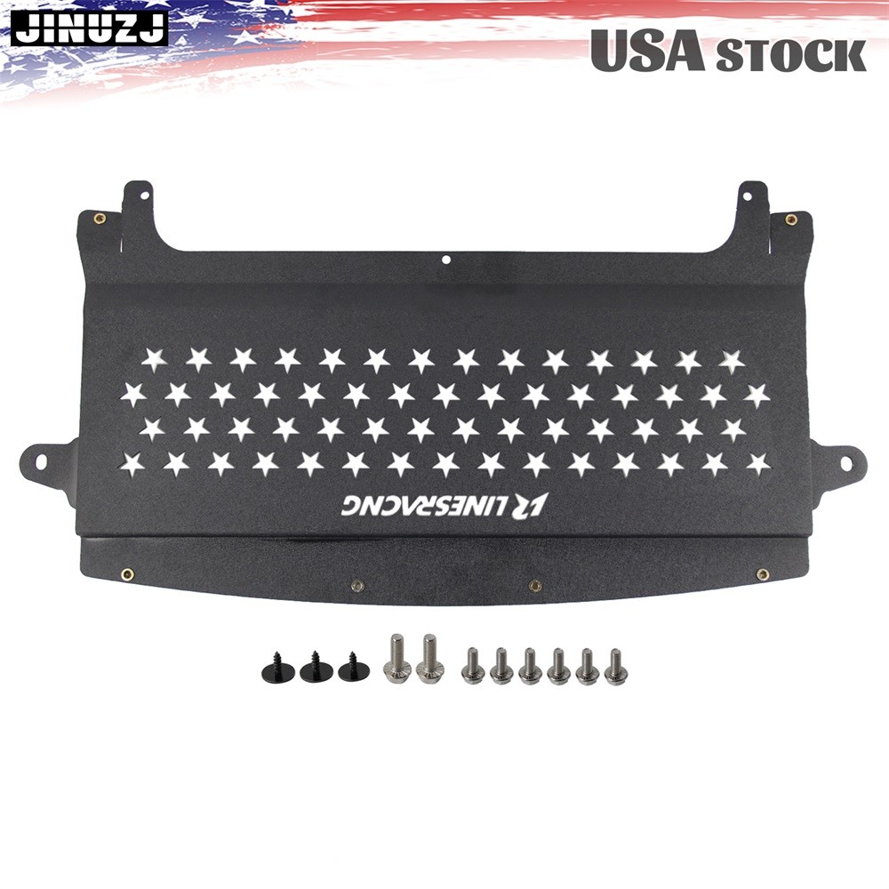 LR Oil Cooler Skid Plate Underhood Shield For BMW F80 M3 F82 F83 M4 3.0L Turbo