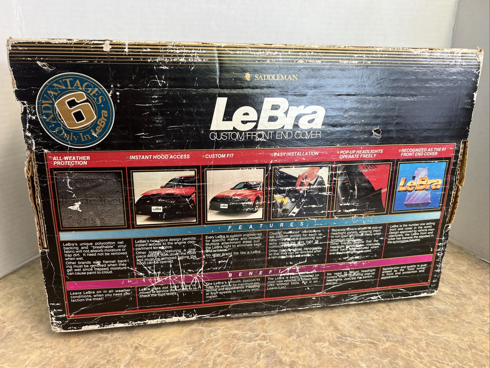 Saddleman LeBra Custom Front End Cover 1985-1990 Volkswagen Jetta Made IN US