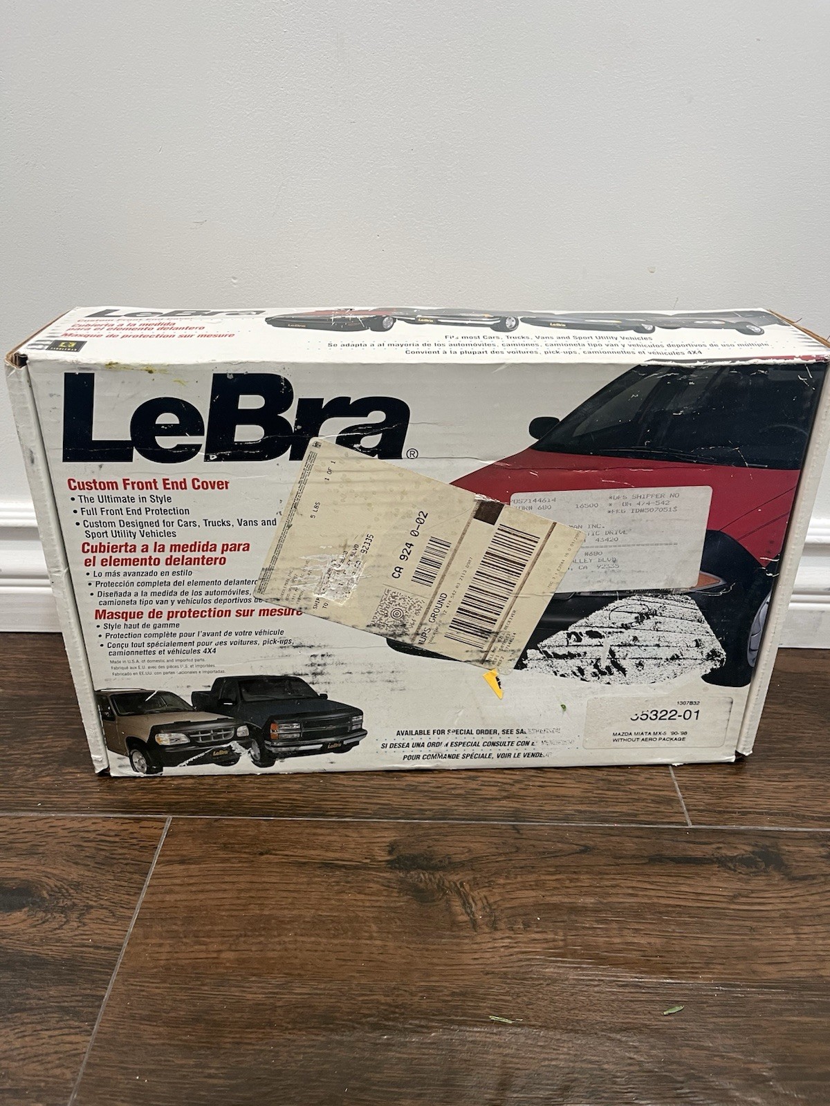 LeBra for Mazda MIATA 1990-1997 Front End Cover Hood Car Mask Bra 55322-01