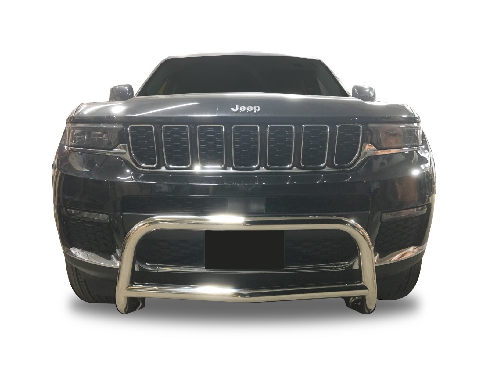 fits Jeep Grand Cherokee L 2021-2024 Front A-Bar Bumper Guard Grille Protector