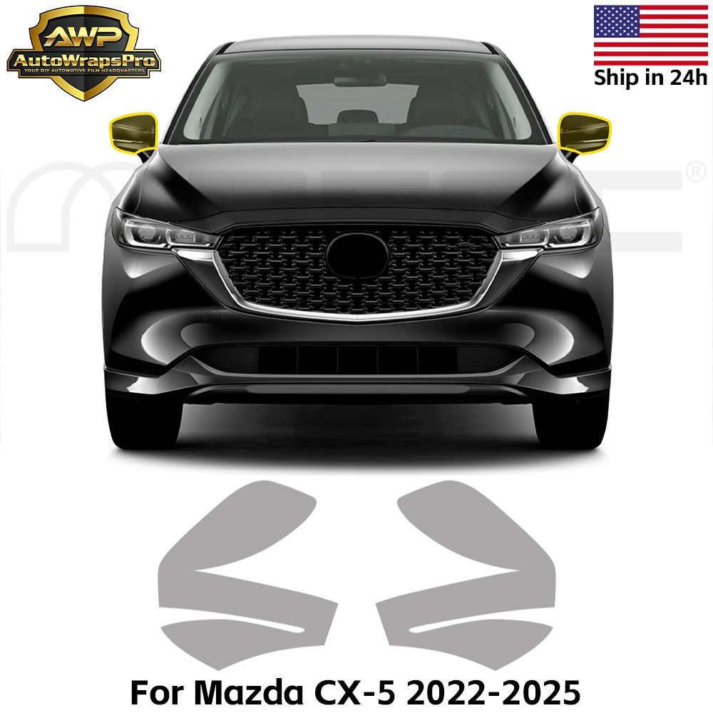 Mazda CX-5 CX5 2022-2025 Rearview Mirror PreCut Paint Protection Clear Bra PPF