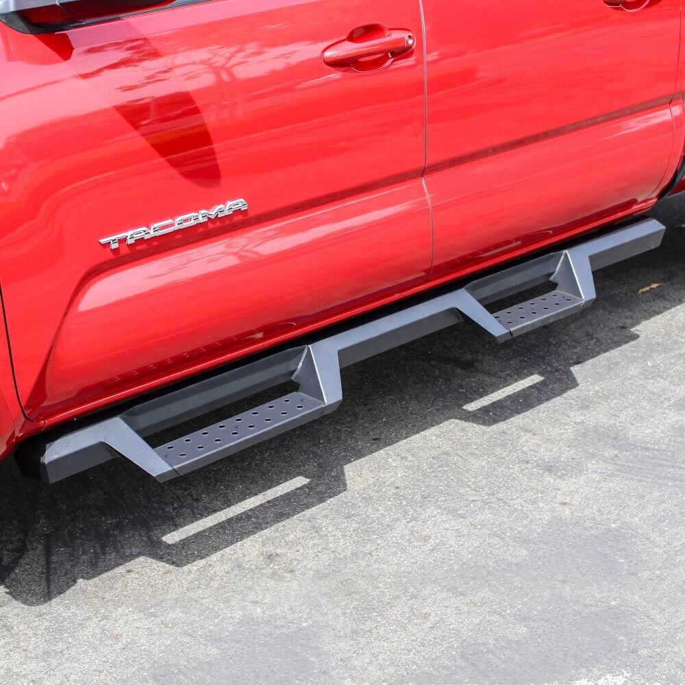 Westin 4″ HDX Cab Length Black Drop Steps Fits 05-23 Toyota Tacoma Double Cab