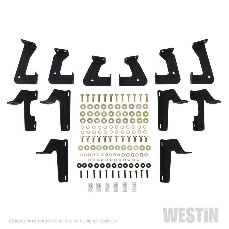 Westin Fits 18-20 Jeep Wrangler JL Unlimited 4DR HDX Drop Nerf Step Bars –