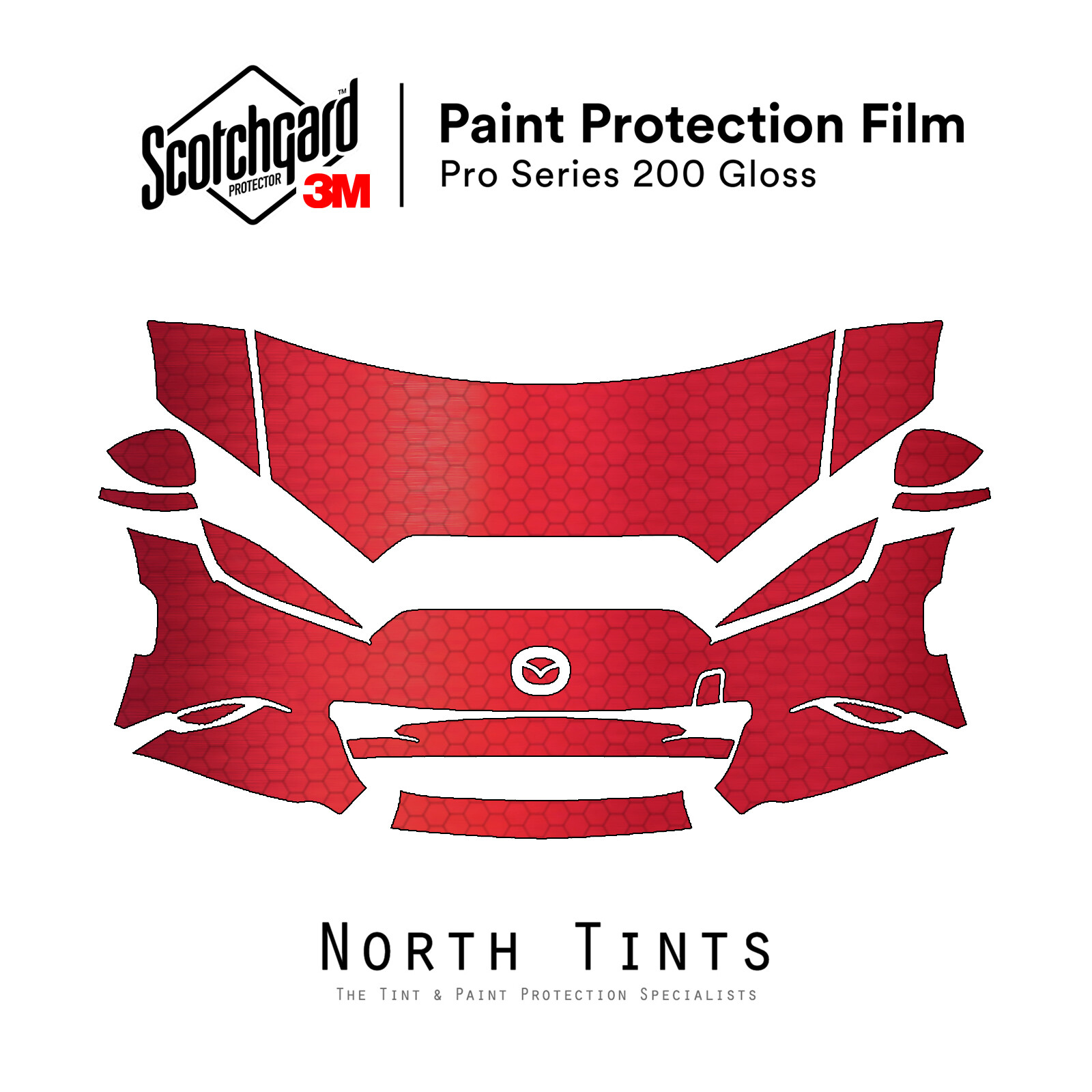 Mazda MX5 Miata 2016-2024 3M PRO PreCut Paint Protection Film Clear Bra PPF Kit